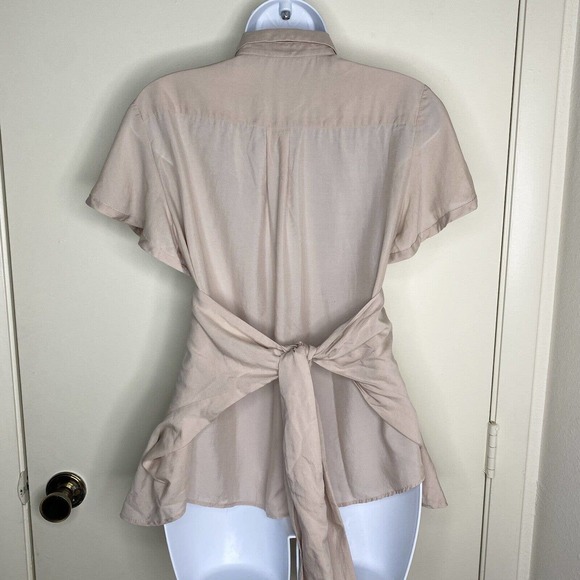 Nano Universe Womens Blouse Size F Made In Japan - Picture 6 of 11